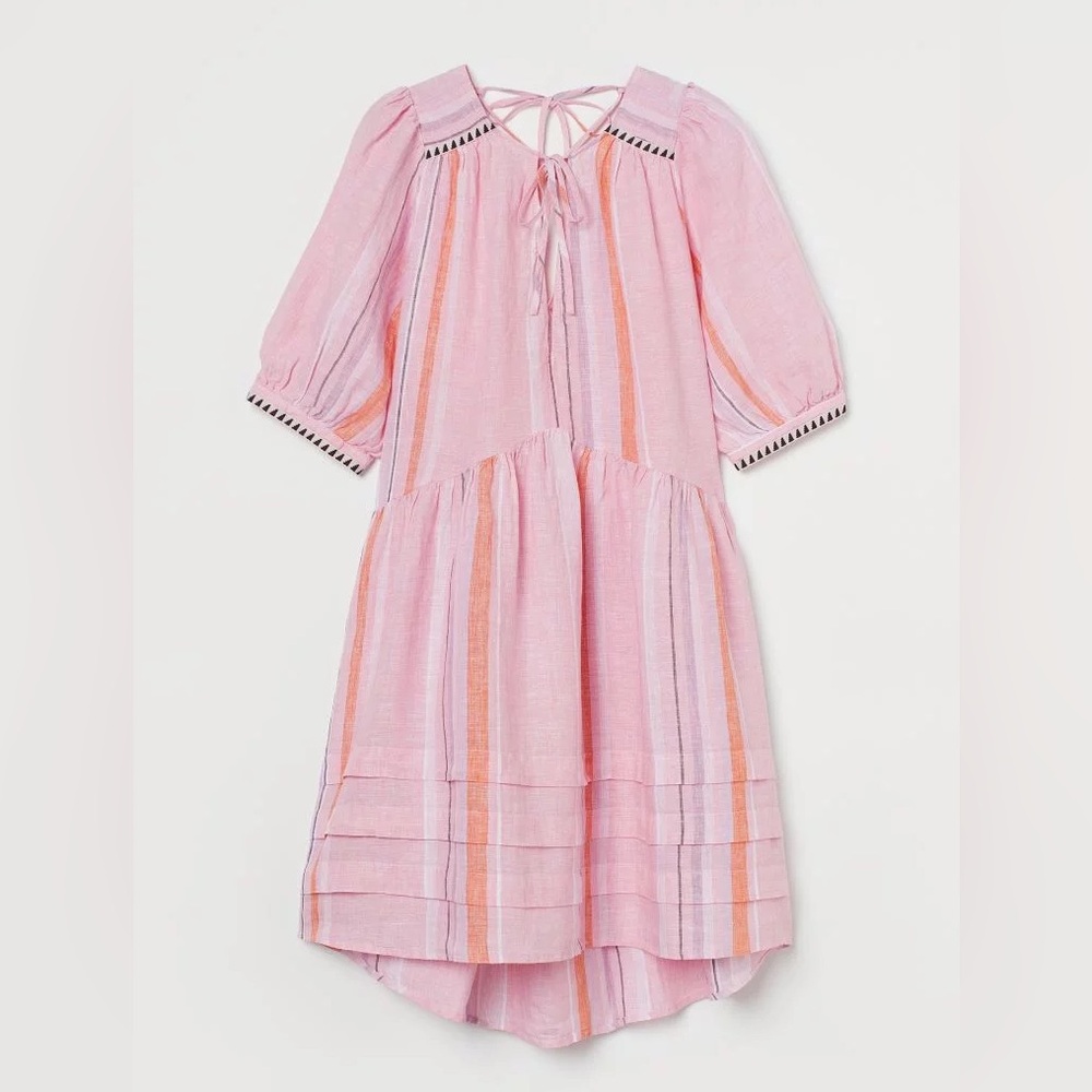 Lemlem x H&M Linen Boho Mini Dress
